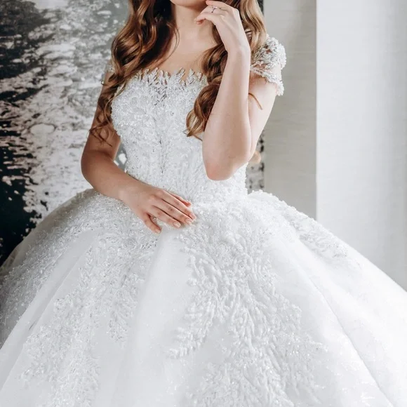 Custom European wedding dress!